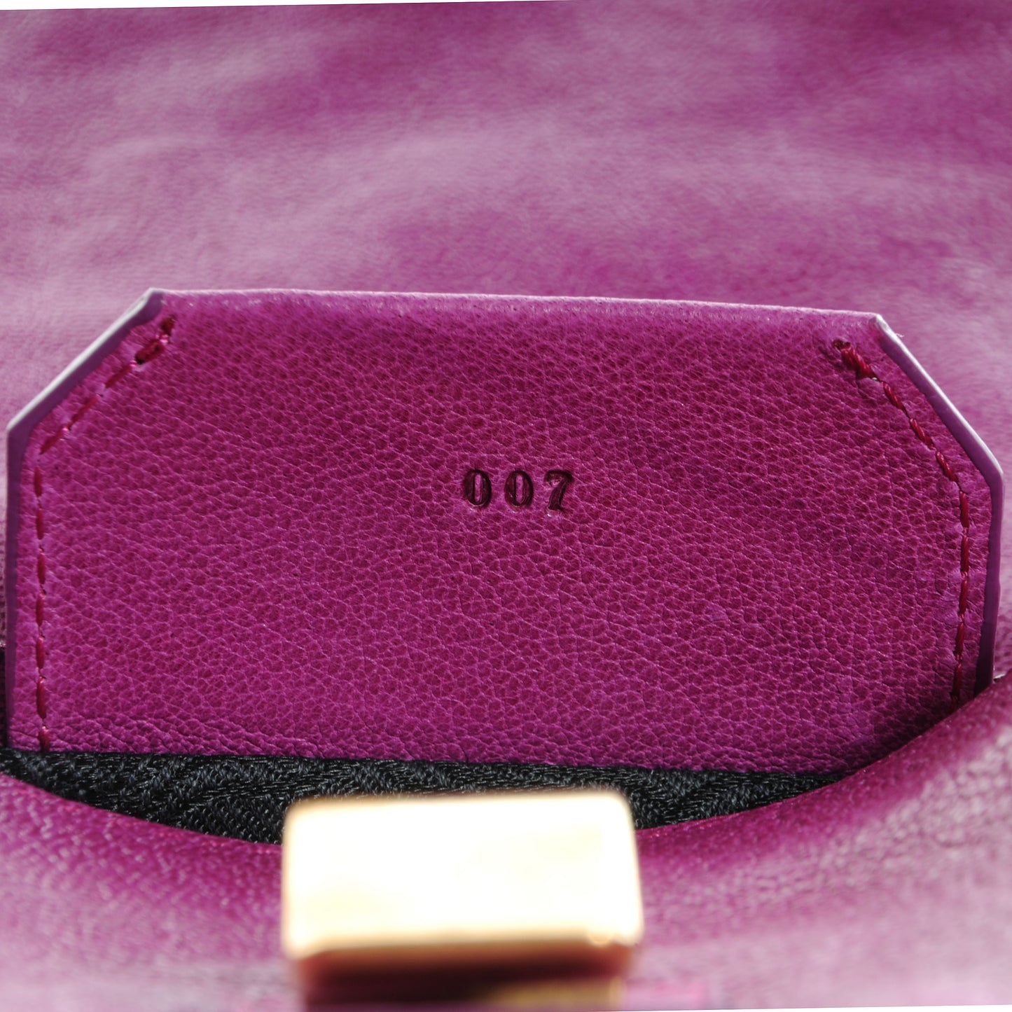 Leather PS1 Crossbody Pouch Orchid
