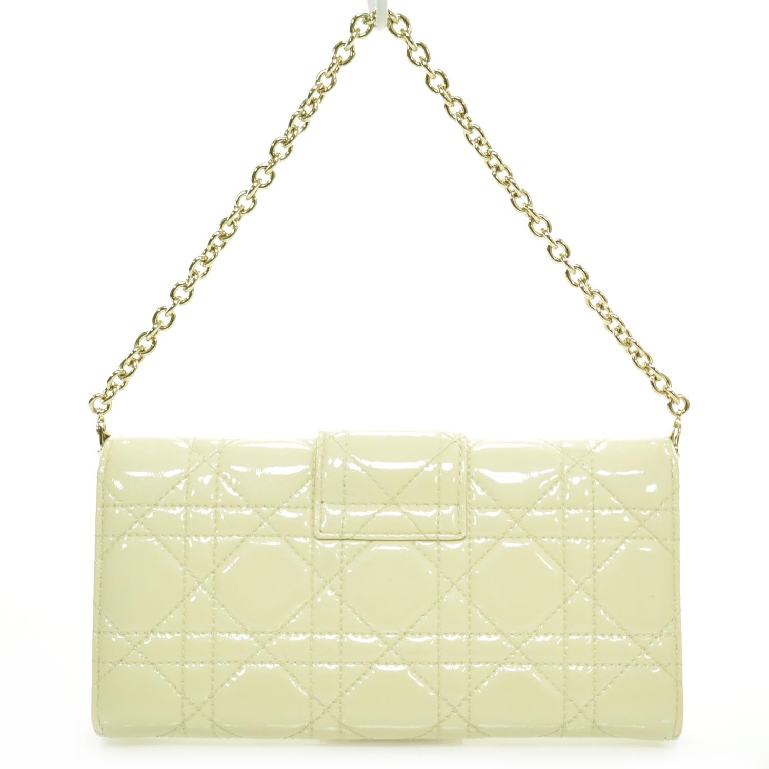 Christian Dior Patent Cannage Shoulder Bag 4 of 9