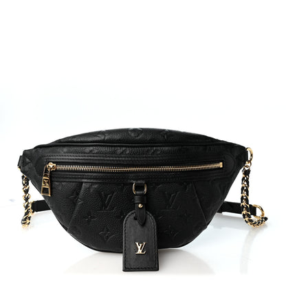 Louis Vuitton Empreinte High Rise Bumbag PM Black 1 of 8