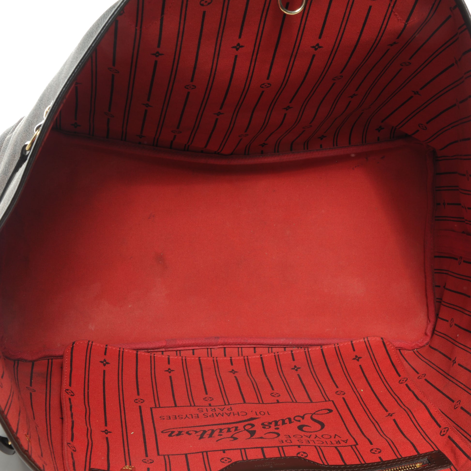 Louis Vuitton Damier Ebene Neverfull GM 5 of 9