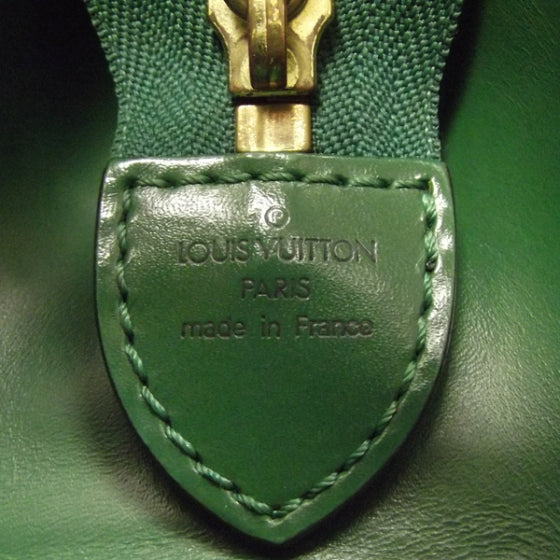 Louis Vuitton Epi Sac Triangle Green 8 of 9