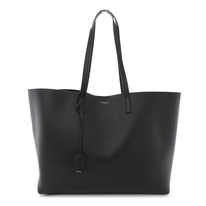 Saint Laurent Calfskin Large Shopping Tote Black 1 of 12
