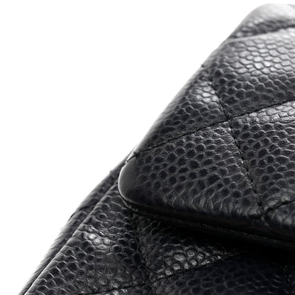 Chanel Caviar Quilted Mini Rectangular Flap Navy 12 of 12