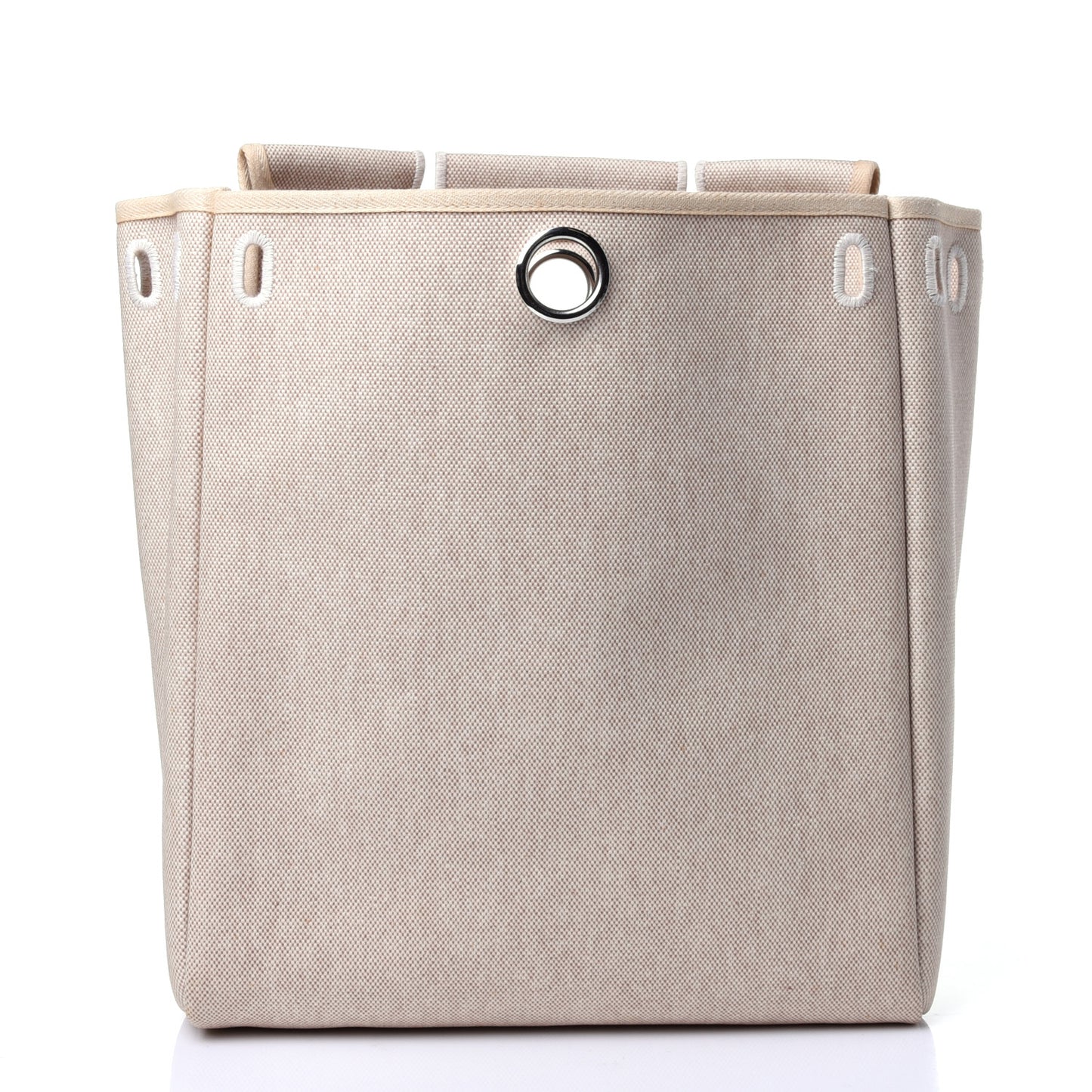 Toile Vache Calfskin Herbag 30 PM Backpack Natural