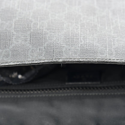 Gucci GG Plus Monogram Medium Flap Messenger Bag Black 11 of 17