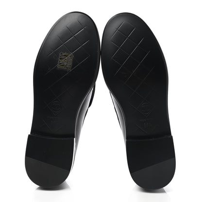 Chanel Lambskin Quilted CC Turnlock Loafers 35.5 Black 5 of 9