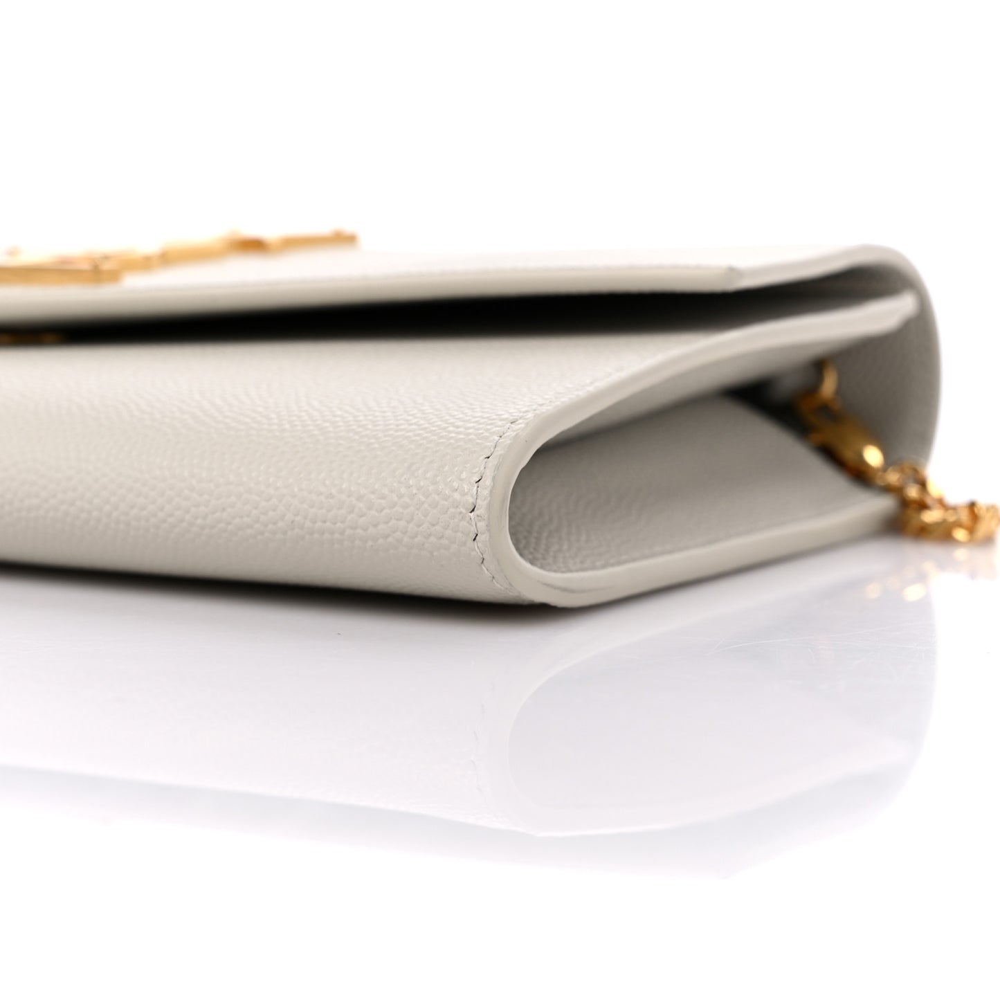 Grain De Poudre Monogram Uptown Chain Wallet Crema Soft