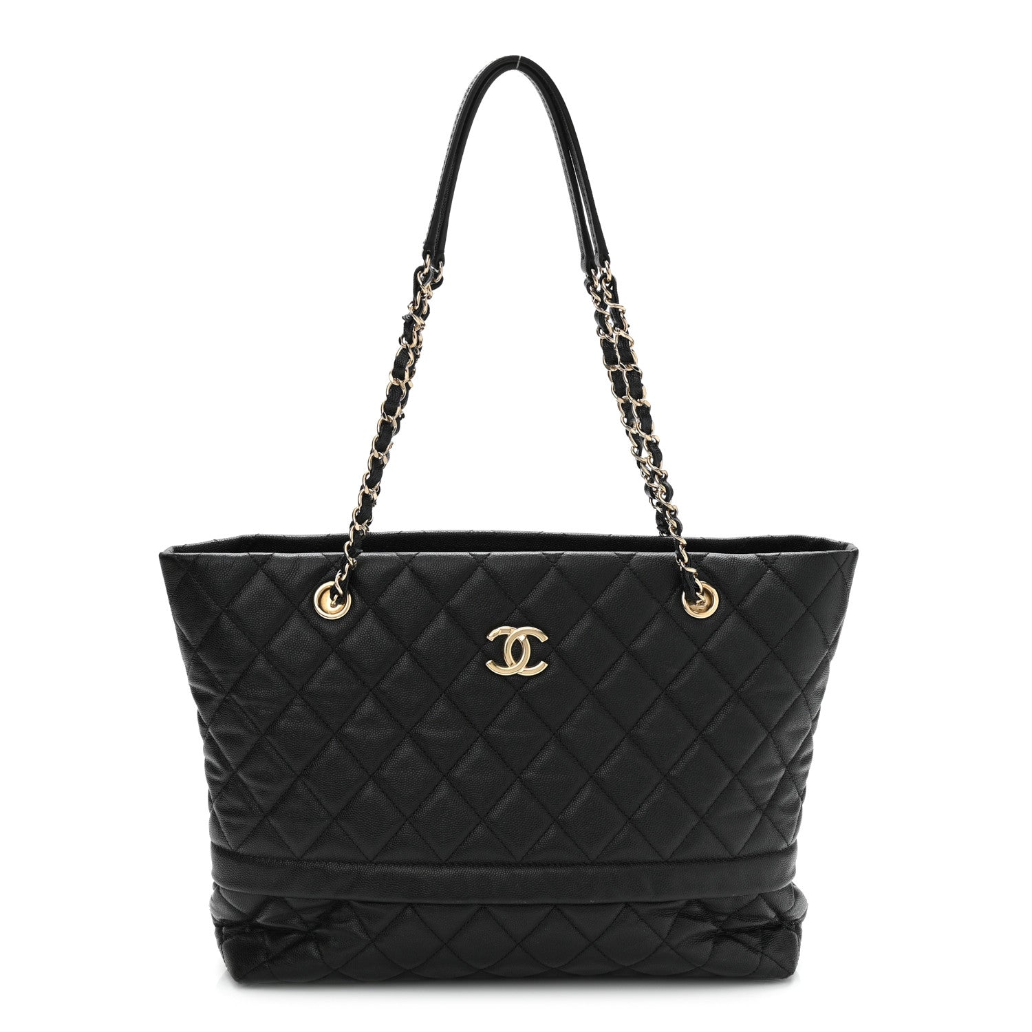 Chanel Caviar Quilted Rolled Up Tote Black 1 of 11