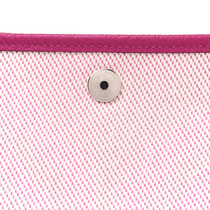 Hermes Toile Negonda Garden Party Tote 36 MM Ecru Rose Pourpre 8 of 11