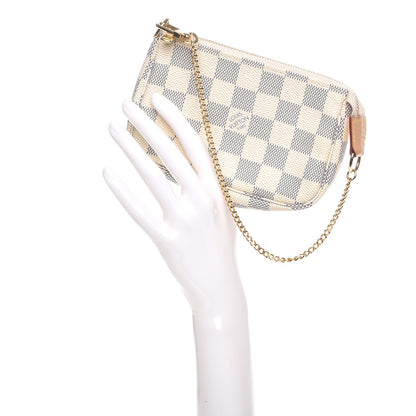 Louis Vuitton Damier Azur Mini Pochette Accessories 2 of 7