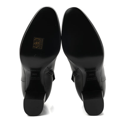 Hermes Calfskin Saint Germain Ankle Boots 35.5 Black 5 of 8