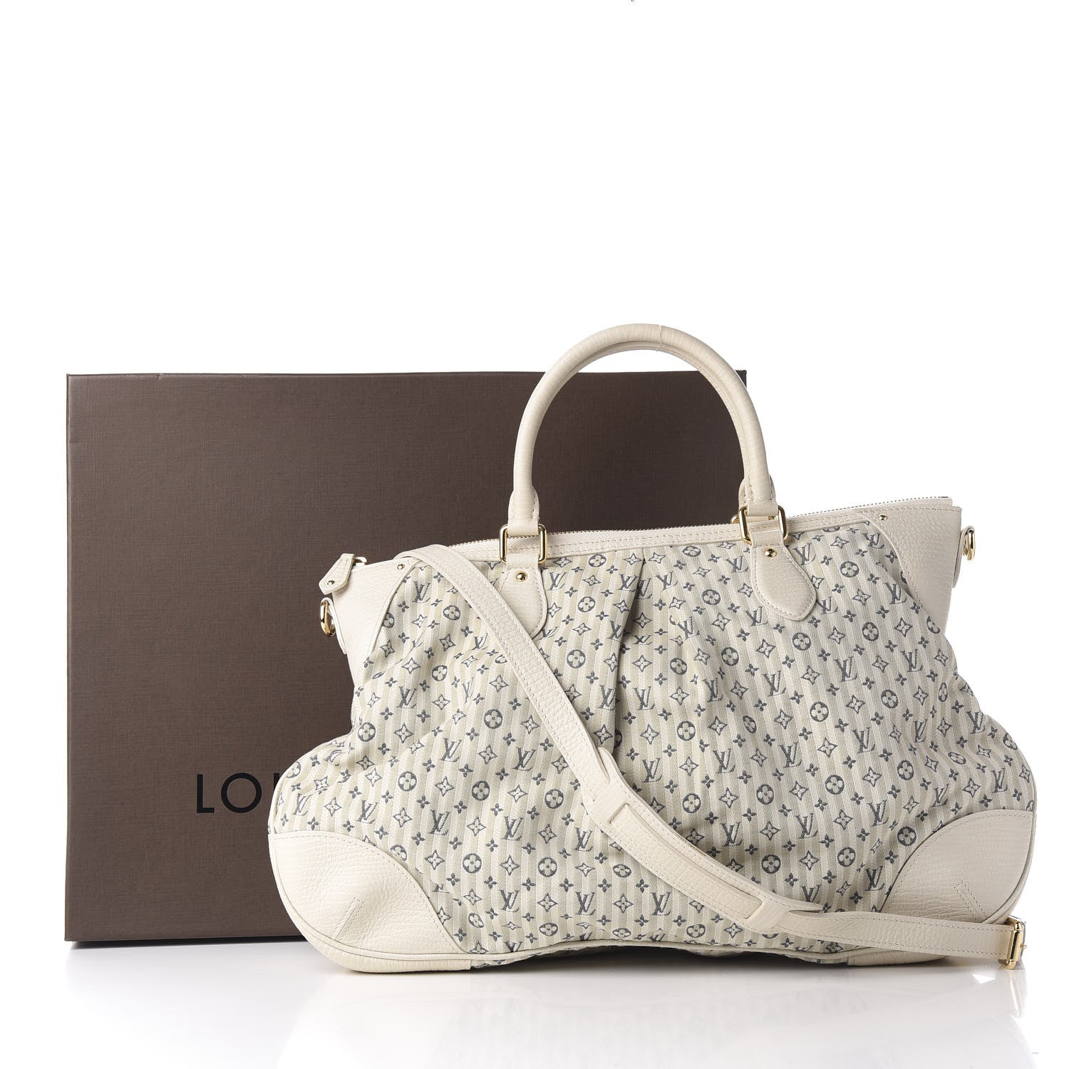 Louis Vuitton Mini Lin Croisette Marina GM Blue 9 of 9