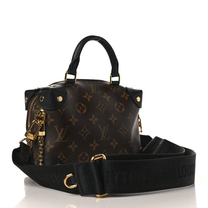 Louis Vuitton Monogram Petite Malle Souple Black 3 of 8