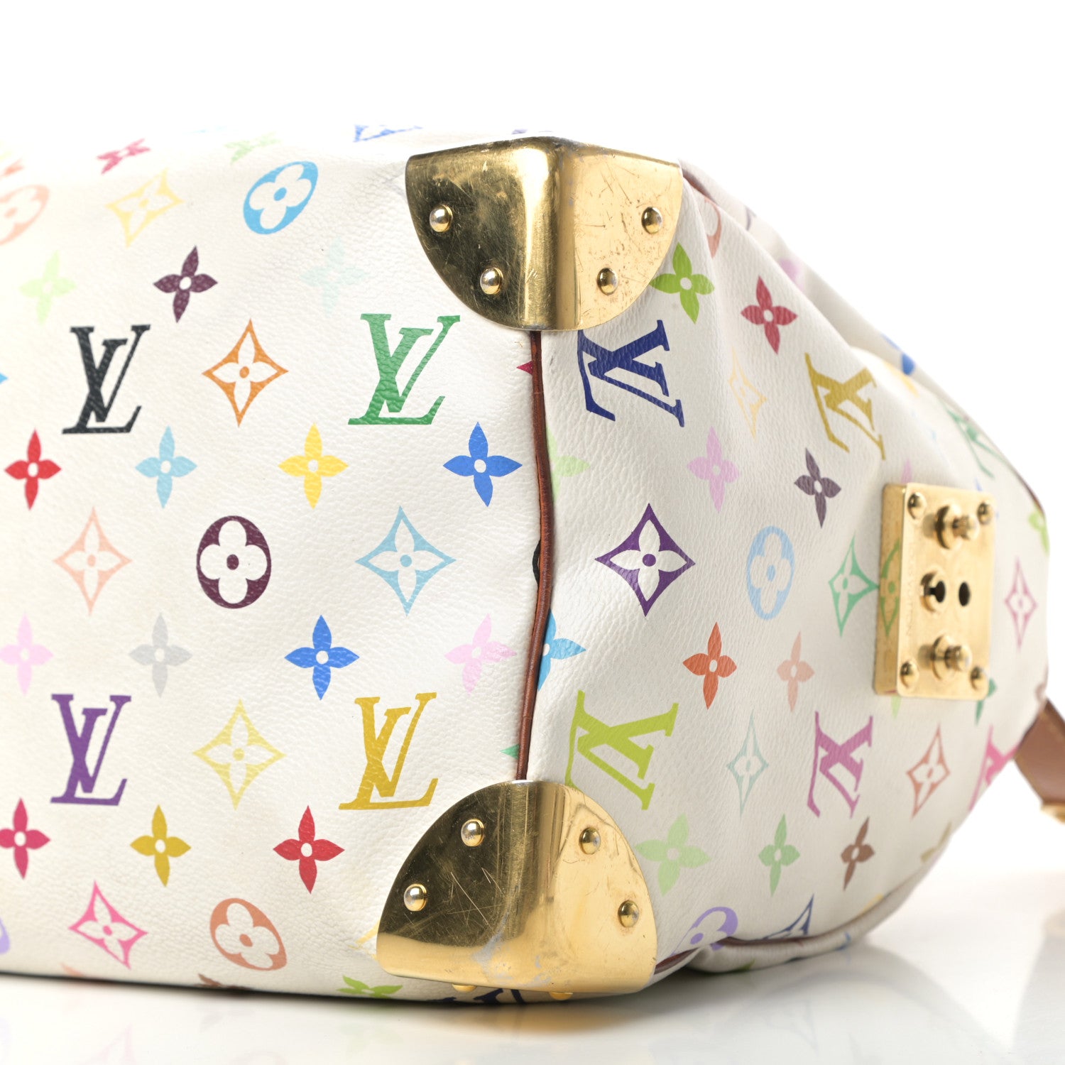 Louis Vuitton Monogram Multicolor Speedy 30 White 7 of 8