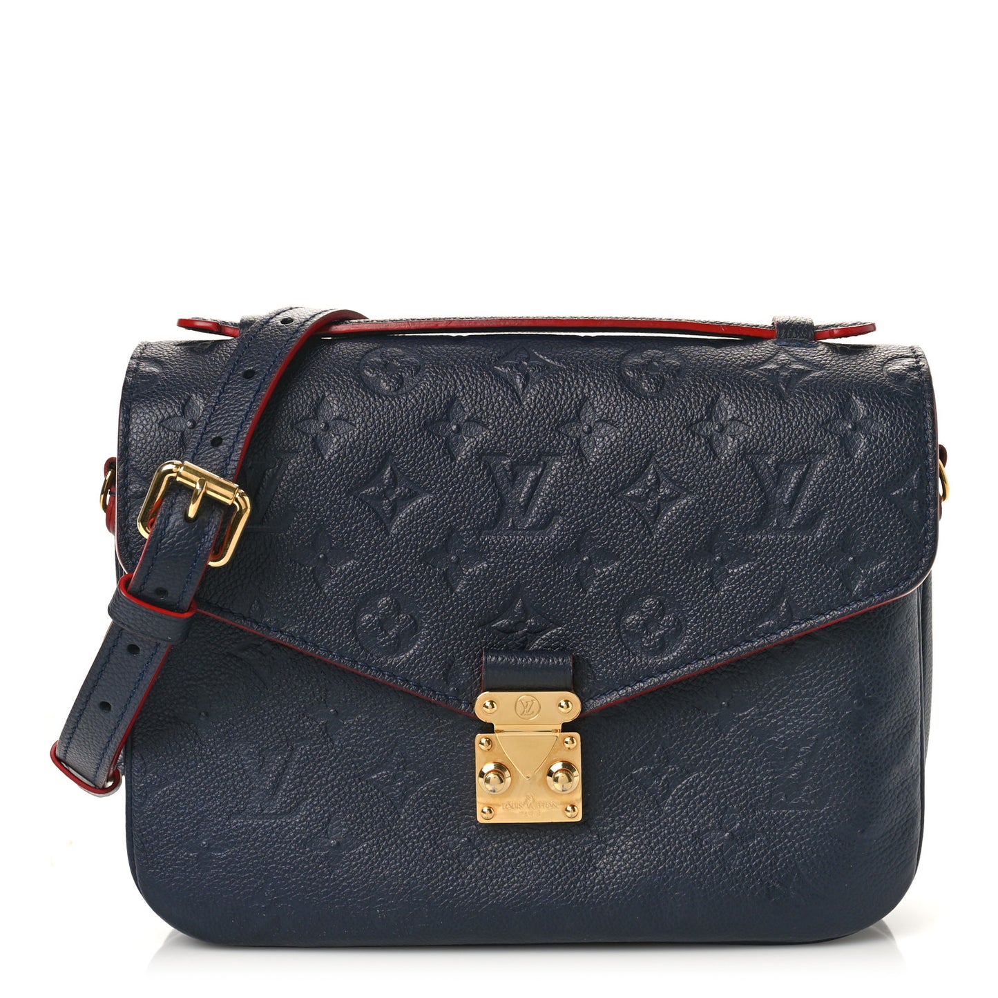 Empreinte Pochette Metis Marine Rouge