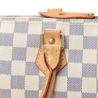 Louis Vuitton Damier Azur Speedy 25 17 of 19