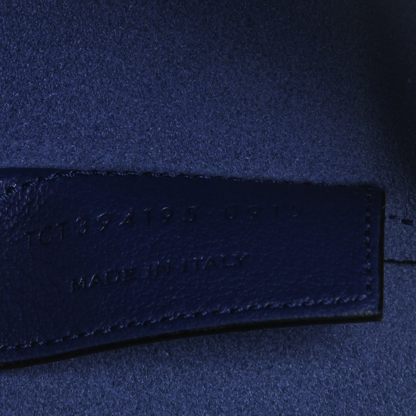 Calfskin Large Shopping Tote Ultramarine