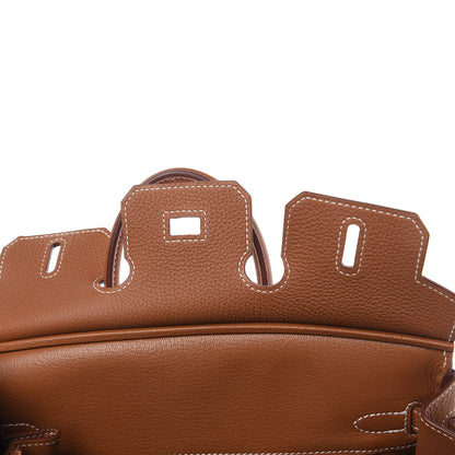 Hermes Togo Birkin 25 Gold 9 of 30