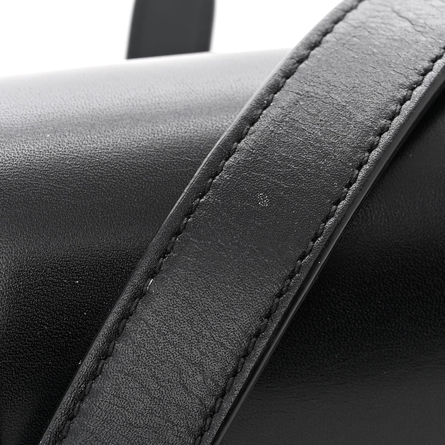 Saint Laurent Box Calfskin Monogram Medium Solferino Satchel Black 13 of 14