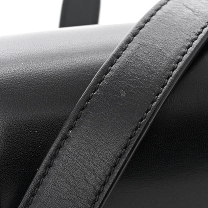 Saint Laurent Box Calfskin Monogram Medium Solferino Satchel Black 13 of 14