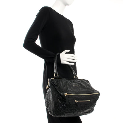 Givenchy Tumbled Sheepskin Medium Pandora Black 3 of 9