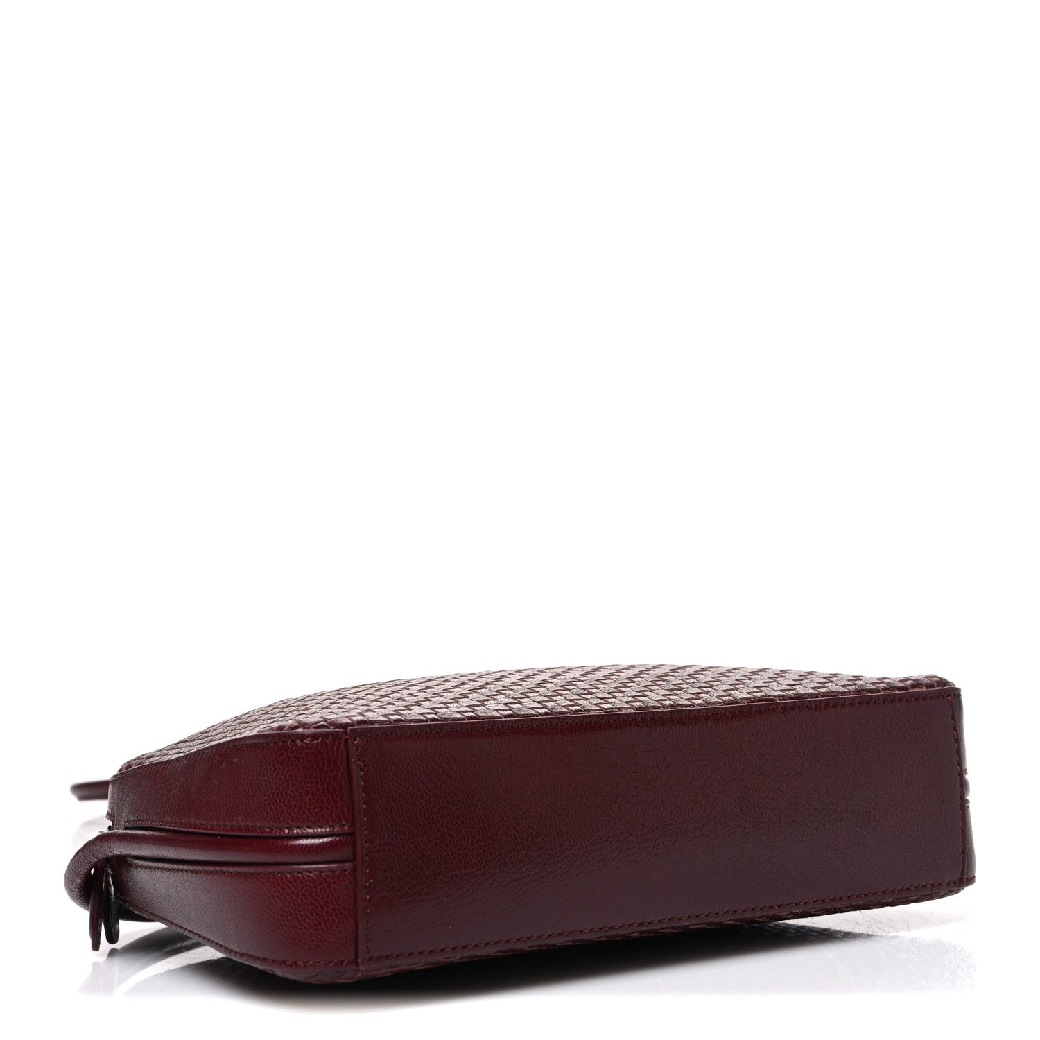 The Row Calfskin Woven Single Mignon Shoulder Bag Terracotta 4 of 9