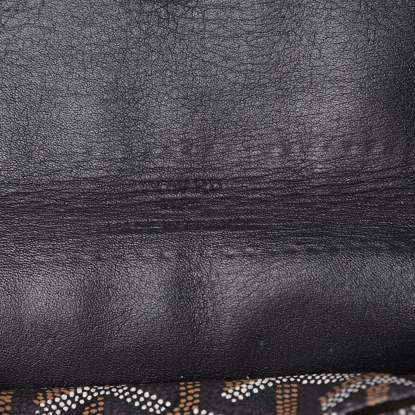 Goyardine Pouch Black