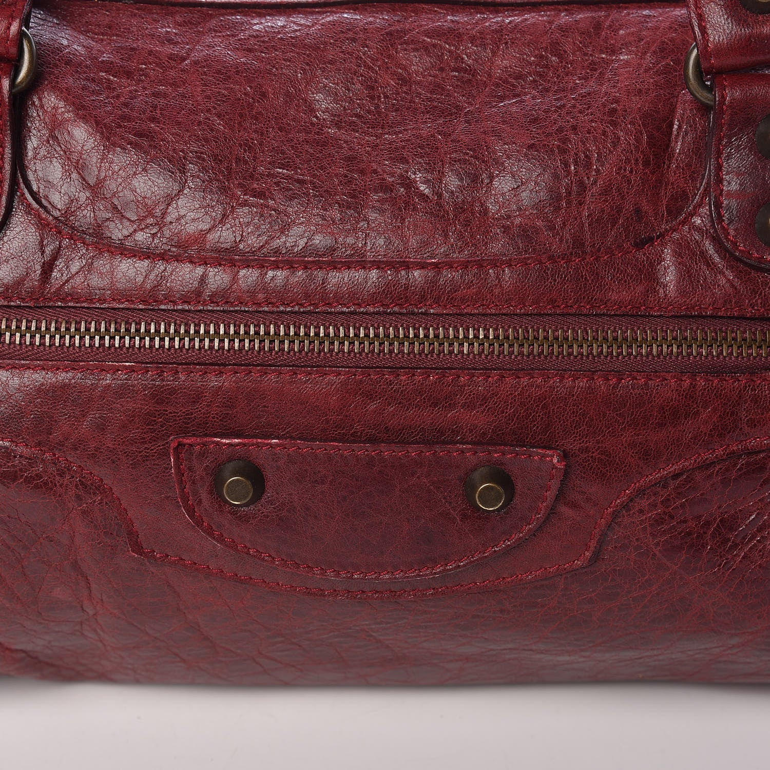 Balenciaga Chevre Classic Hardware Twiggy Rouge Grenat 25 of 25