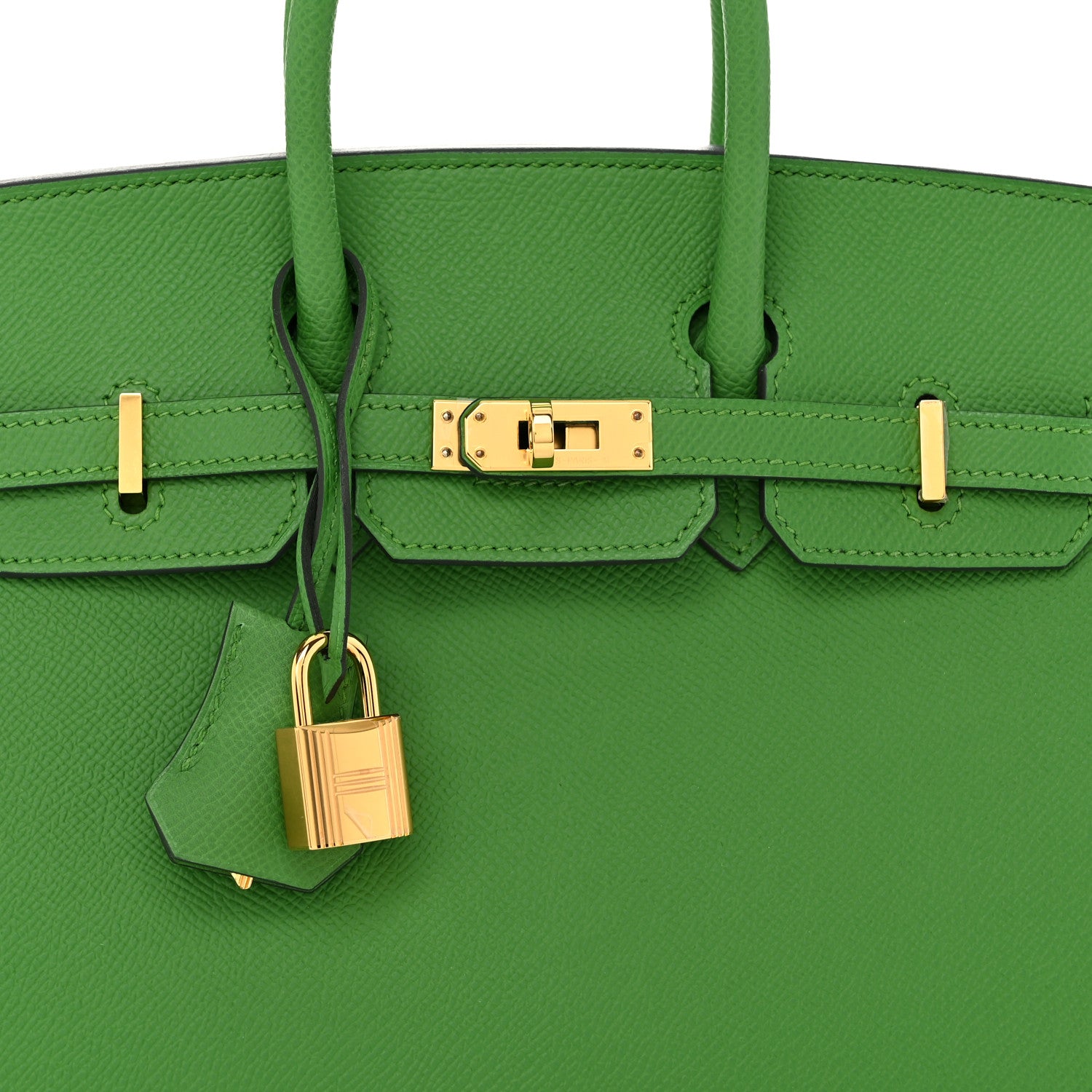 Hermes Epsom Birkin Sellier 25 Vert Yucca 8 of 11