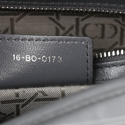 Christian Dior Lambskin Cannage Large Lady Dior Grey 7 of 15