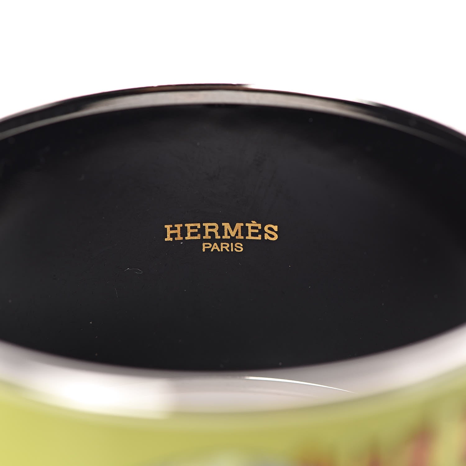 Hermes Enamel Printed Flacons Extra Wide Bracelet 65 4 of 5