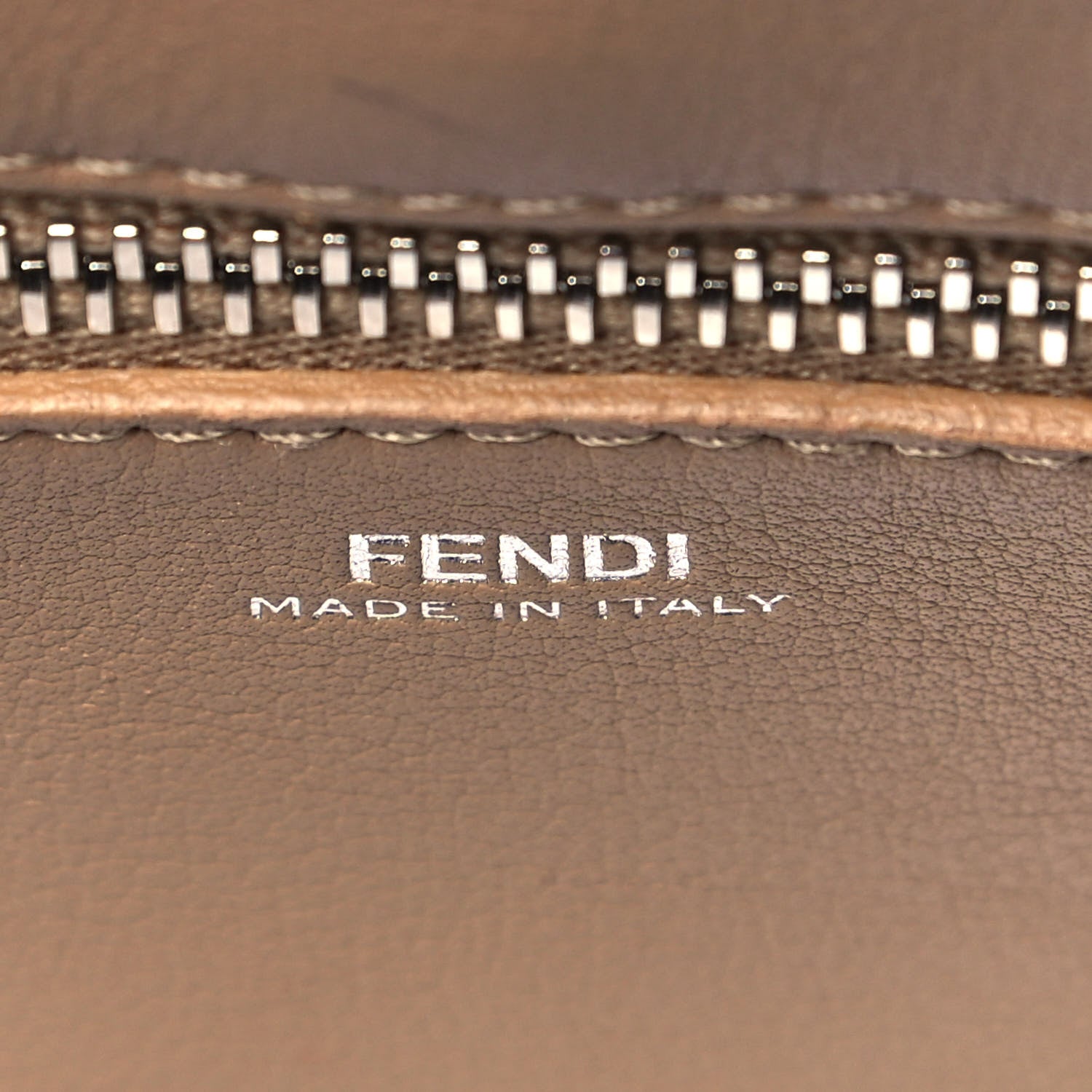 Fendi Vitello Baltico Dolce Elaphe DotCom Satchel Ardesia Grano Multicolor 5 of 8