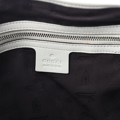 Gucci Guccissima Medium GG Twins Shoulder Bag Off White 6 of 10