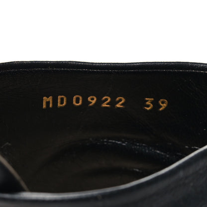 Christian Dior Lambskin D-Fame Mule Sandals 39 Black 6 of 8