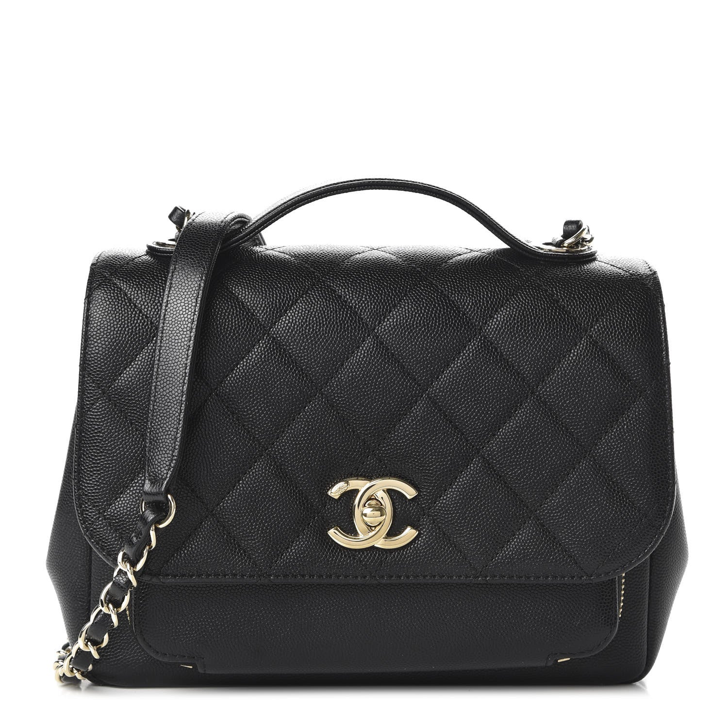Chanel Caviar Quilted Medium Business Affinity Flap Black 1 of 11