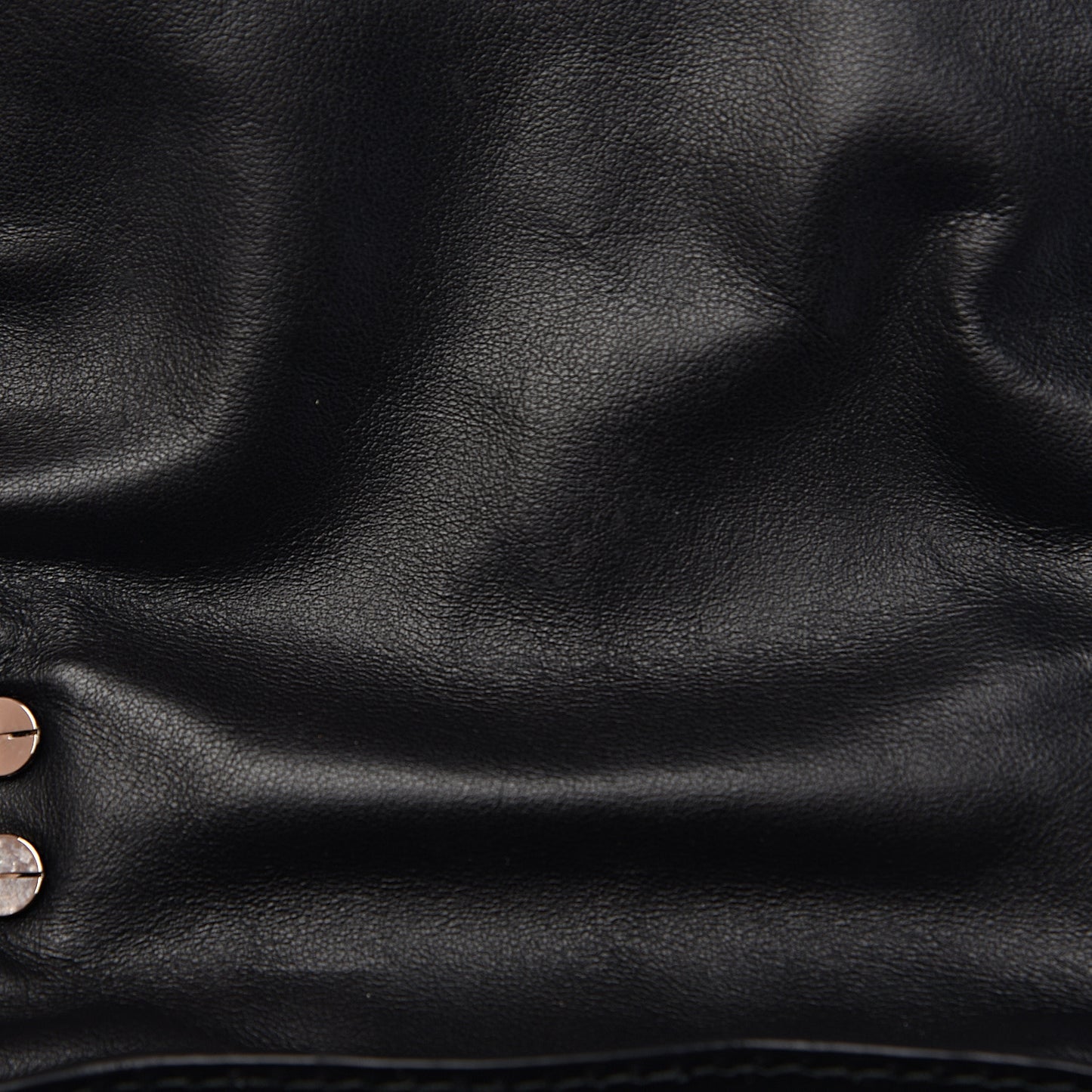 Metallic Lambskin Tiny PS1 Satchel Silver