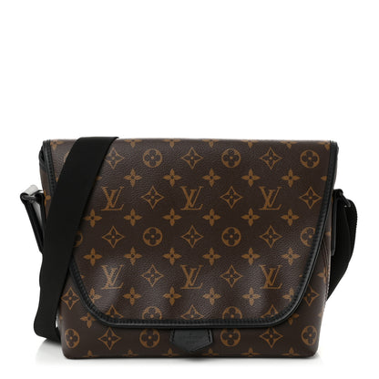Louis Vuitton Monogram Macassar Magnetic Messenger 1 of 9