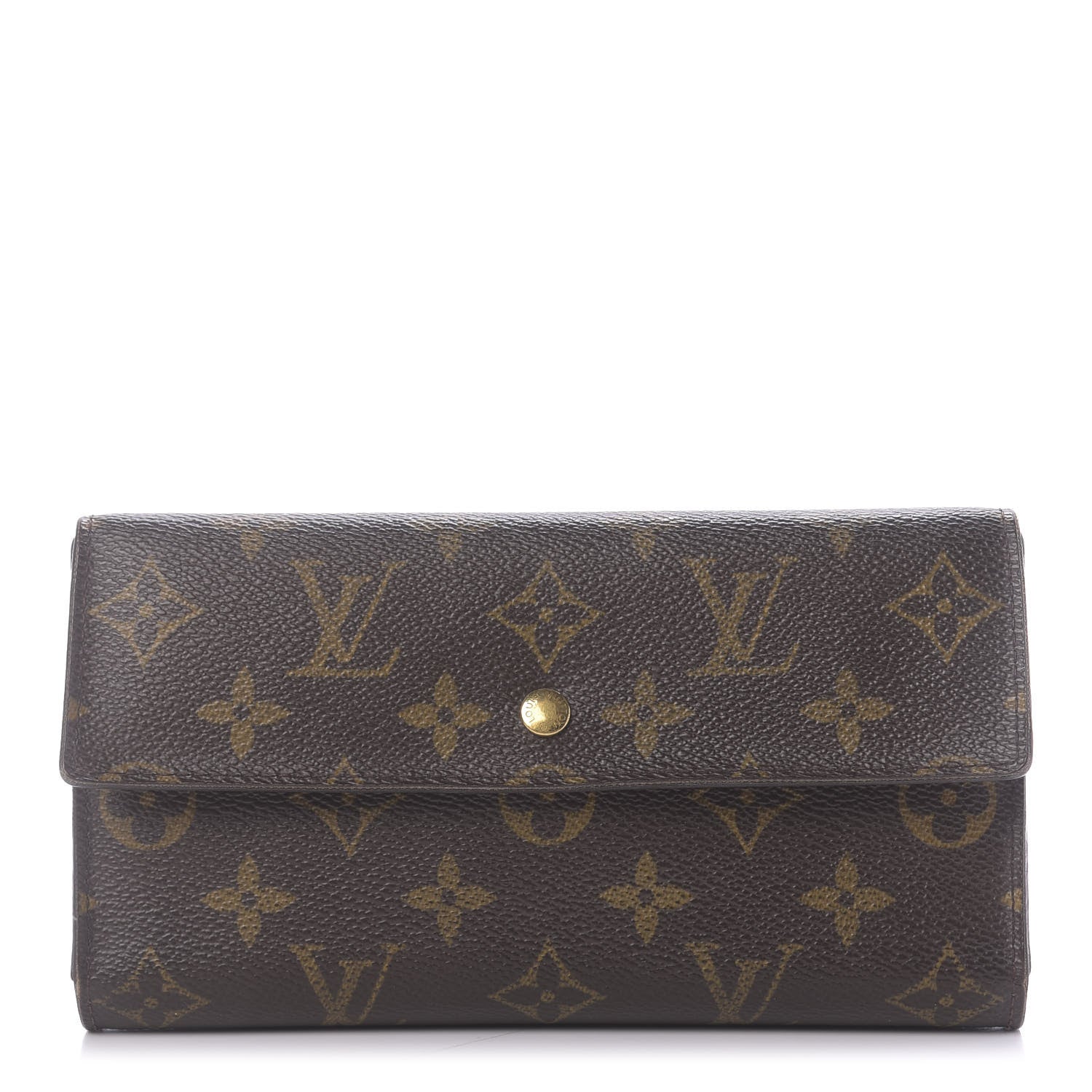 Louis Vuitton Monogram Porte Tresor International Wallet 1 of 14