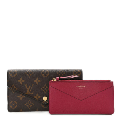 Louis Vuitton Monogram Jeanne Wallet Fuchsia 1 of 7