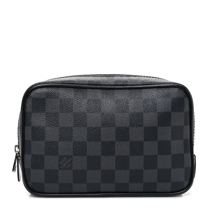 Louis Vuitton Damier Graphite Toilet Pouch PM 1 of 7