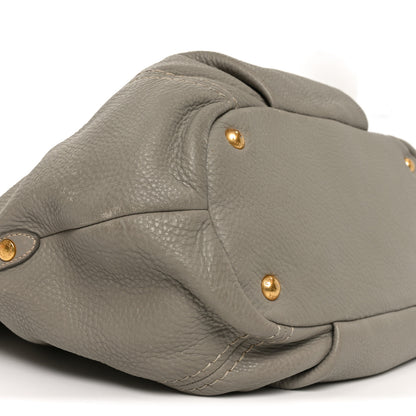 Prada Vitello Daino Top Handle Pomice 9 of 10