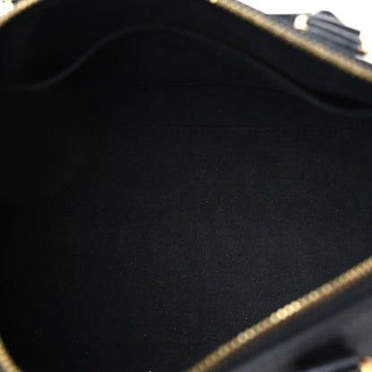 Louis Vuitton Empreinte Monogram Giant Speedy Bandouliere 25 Black 5 of 9