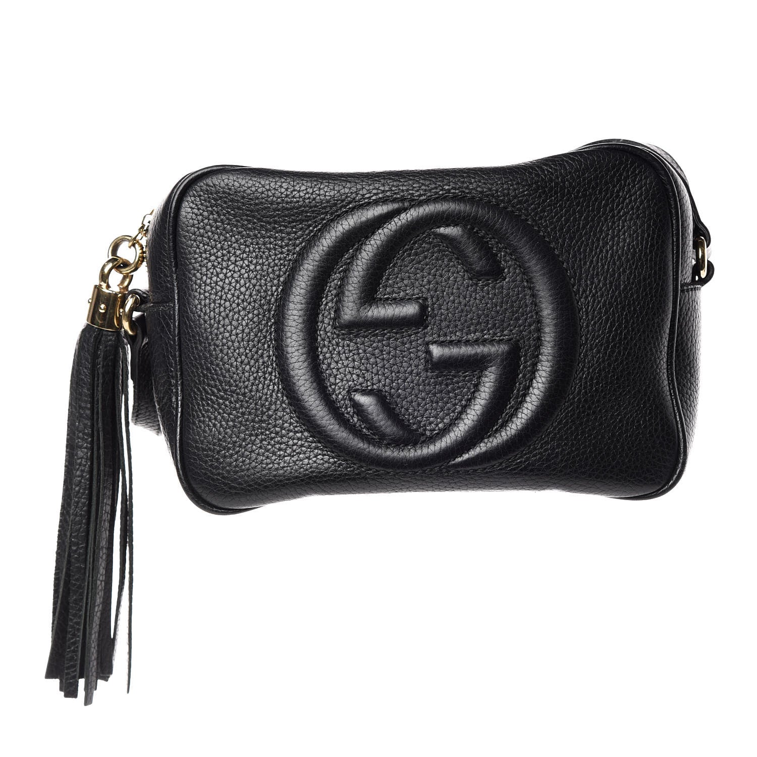 Gucci Pebbled Calfskin Small Soho Disco Bag Black 1 of 14