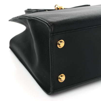 Louis Vuitton Calfskin City Steamer MM Black 7 of 9
