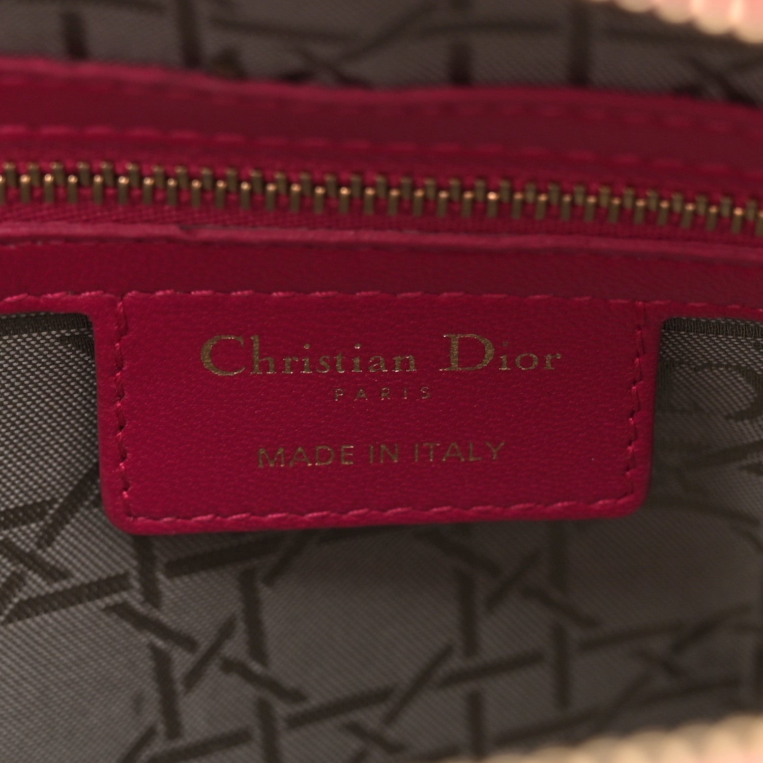 Christian Dior Lambskin Cannage Large Lady Dior Pink 6 of 14