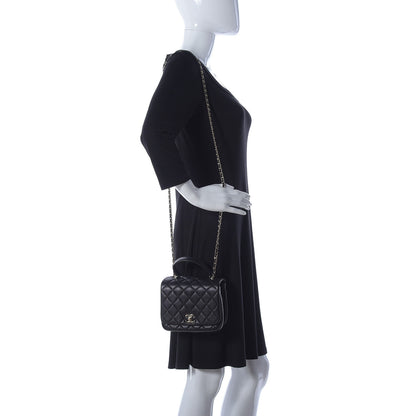 Chanel Lambskin Quilted Mini Citizen Chic Flap Black 3 of 19