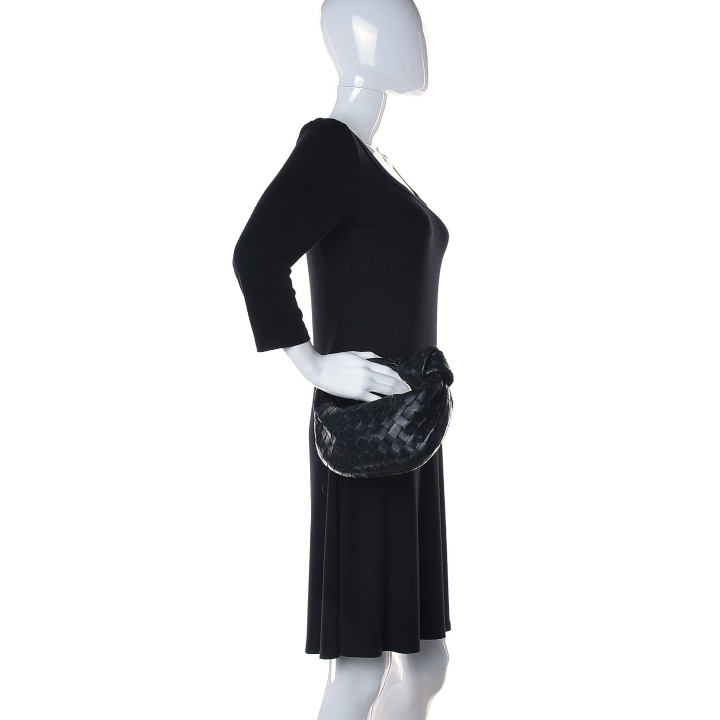 Nappa Intrecciato Mini Jodie Black