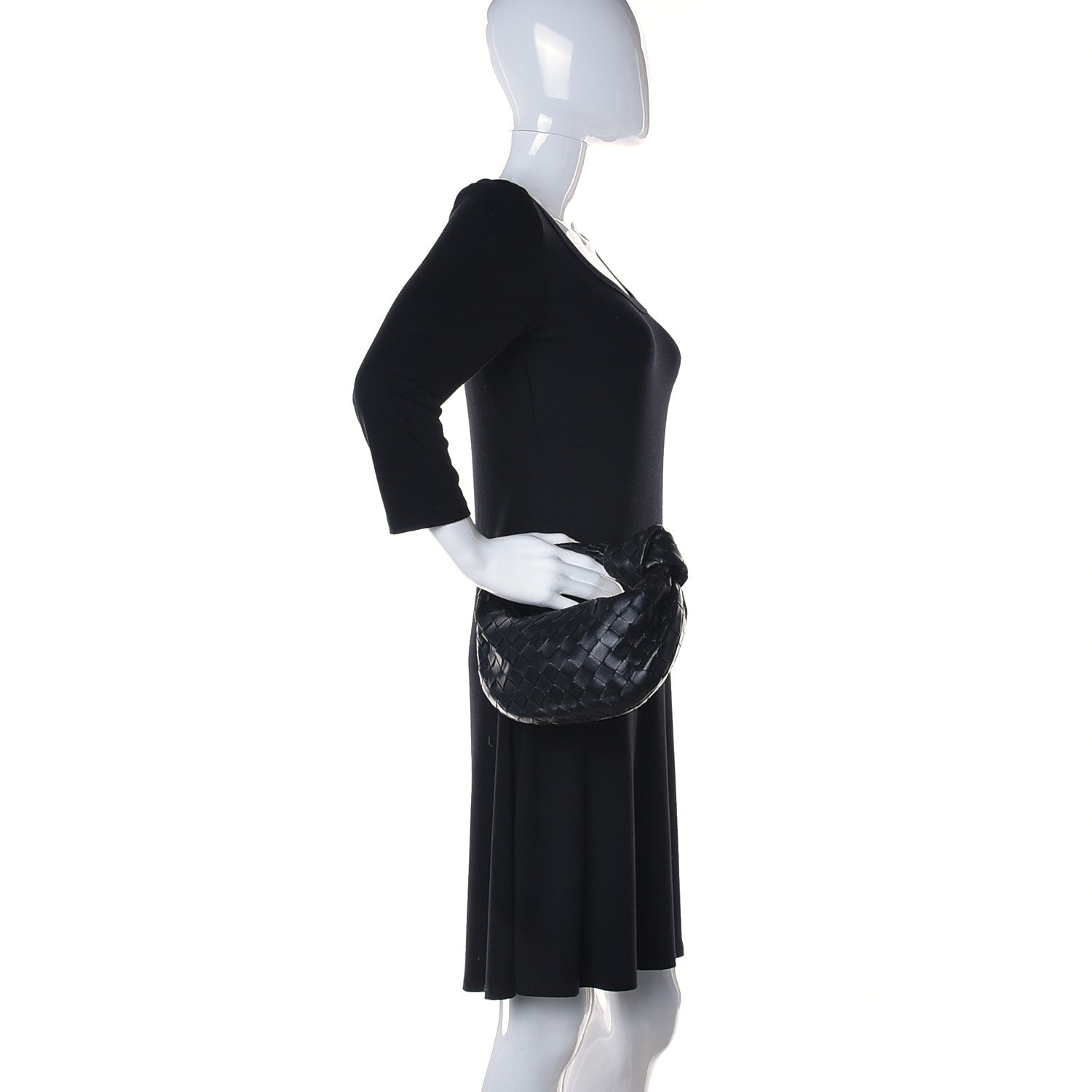 Bottega Veneta Nappa Intrecciato Mini Jodie Black 3 of 11