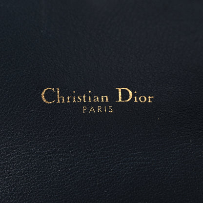 Christian Dior Oblique Saddle Chain Long Wallet Blue 7 of 10