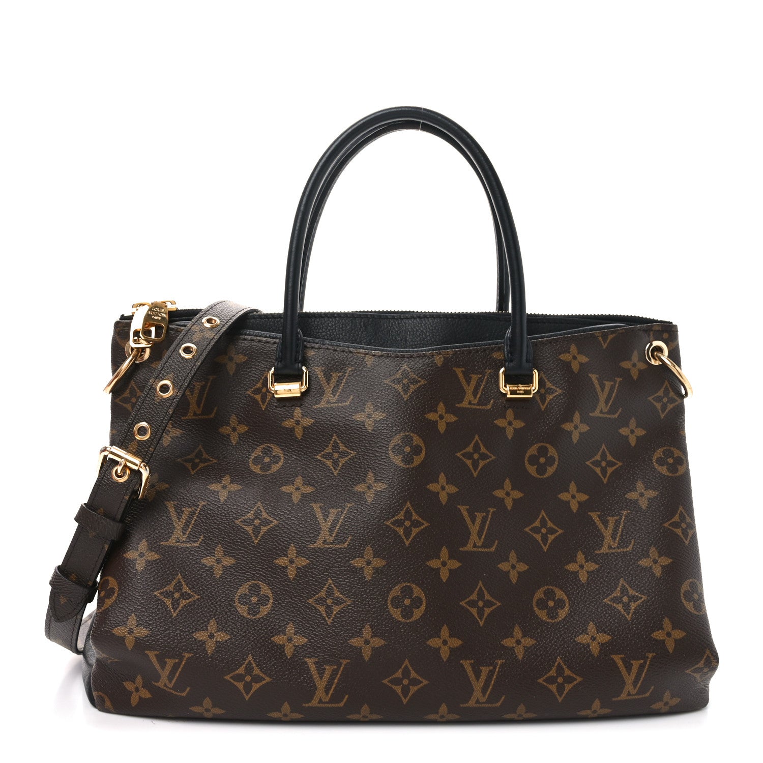 Louis Vuitton Monogram Pallas  Full Black 1 of 9